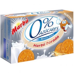 MARBU Galletas 0% azucares caja 400 grs